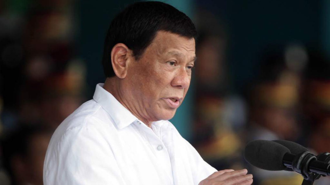 Filipinas: Duterte reconoció 