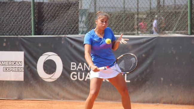 Bárbara Gatica accedió a la final de dobles en el ITF de Hilton Head Island