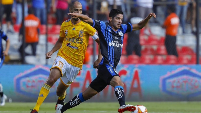 Tigres derrotó a domicilio a Querétaro con Eduardo Vargas como suplente