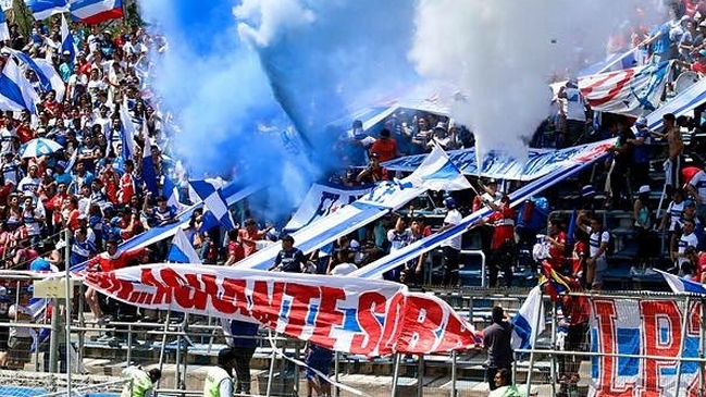 La UC recibió el apoyo de sus hinchas antes del clásico ante Colo Colo con el tradicional 