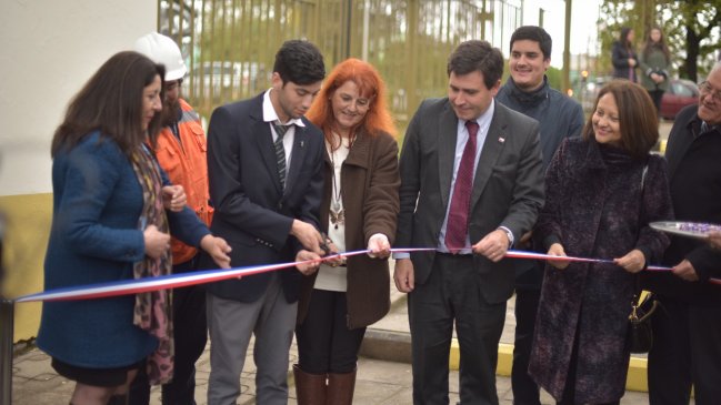 Autoridades inauguraron “techo solar público” en Liceo Superior Industrial de Talca
