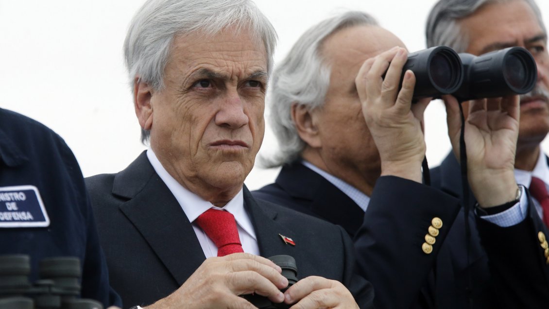 Presidente Piñera asistió a demostración de nueva Fuerza de Tarea Nacional en Arica