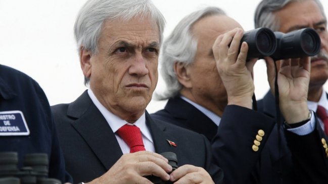 Presidente Piñera asistió a demostración de nueva Fuerza de Tarea Nacional en Arica