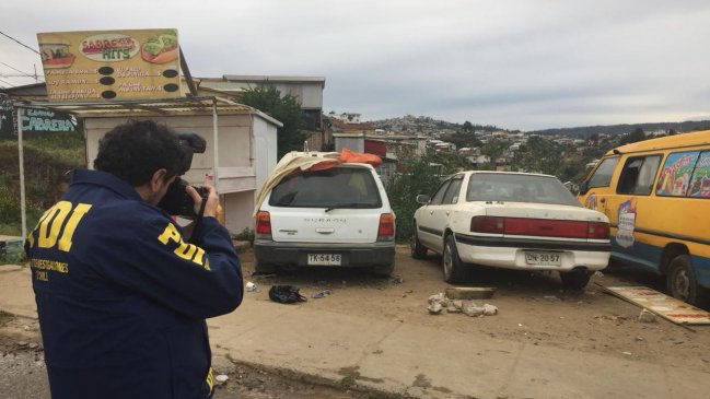 Joven muere tras ser baleado mientras iba a comprar en Valparaíso