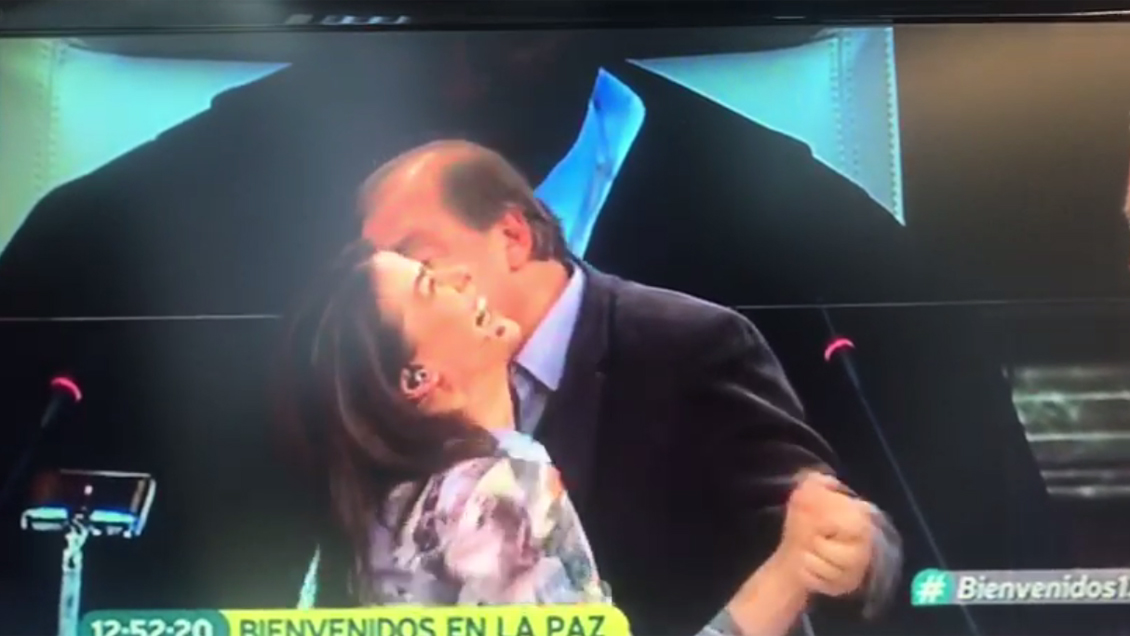 Tonka Tomicic vivió incómodo momento con ex ministro en 