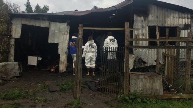 Ancud: Hombre murió en incendio 