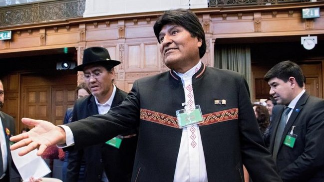 Morales por La Haya: Bolivia nunca va a renunciar porque sabe lo que se le ha arrebatado