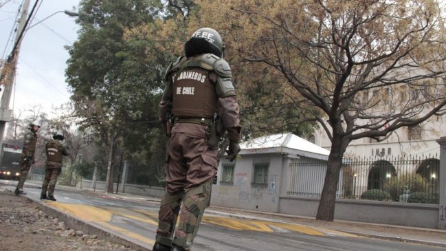 Incidentes en el INBA terminaron con seis estudiantes detenidos