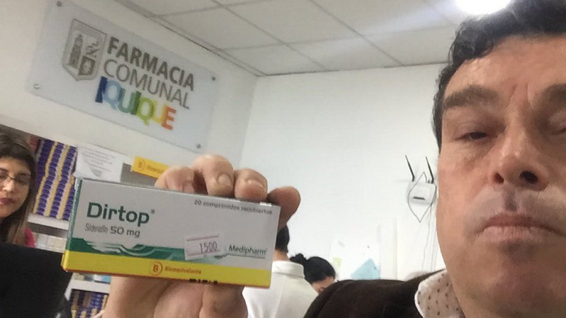 Concejal de Iquique celebra: 