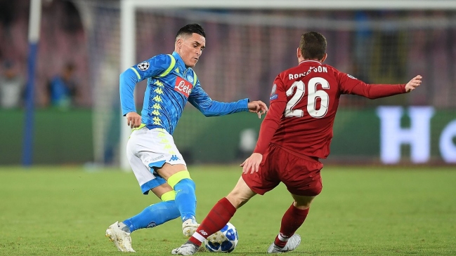 Napoli logró un importante triunfo en Champions tras derrotar en los minutos finales a Liverpool