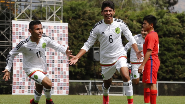  La Roja sub 17 debutó con derrota ante México en el Cuatro Naciones  