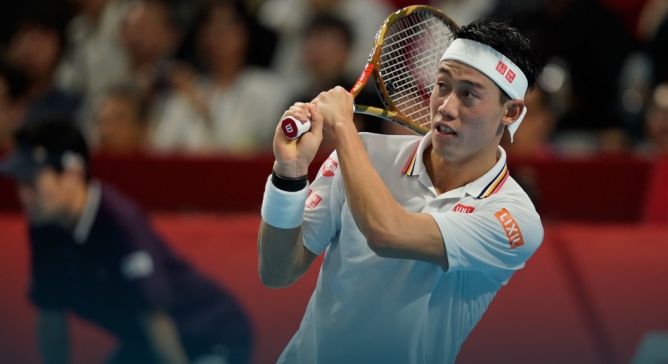 Kei Nishikori sigue inspirado como local y avanzó a semifinales en Tokio