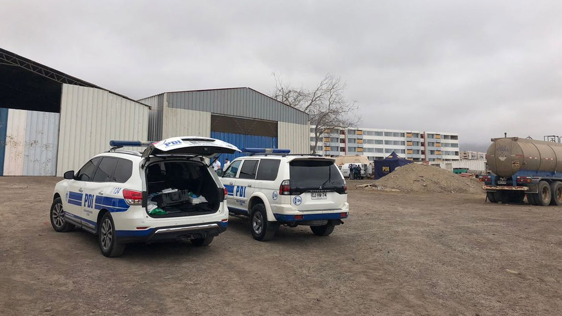 Cuerpo decapitado fue encontrado en una bodega en Antofagasta