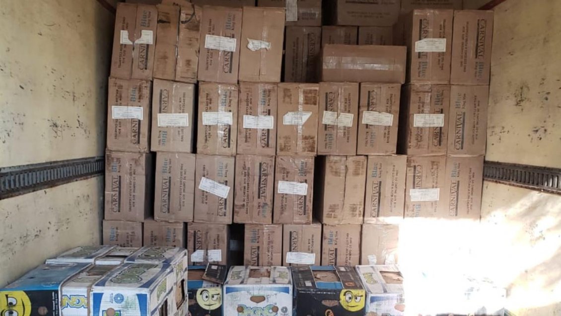 Incautan 450 mil cajetillas de contrabando en la Región de Antofagasta