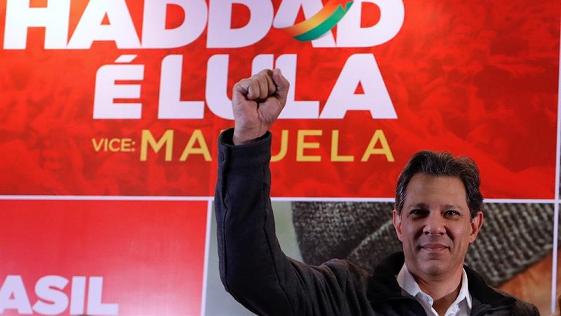 Fernando Haddad reaccionó tras pasar a segunda vuelta: 