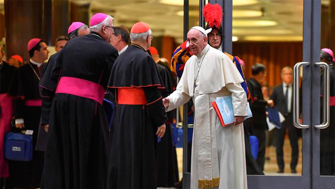 El papa recibió de nuevo a la cúpula del episcopado de Estados Unidos