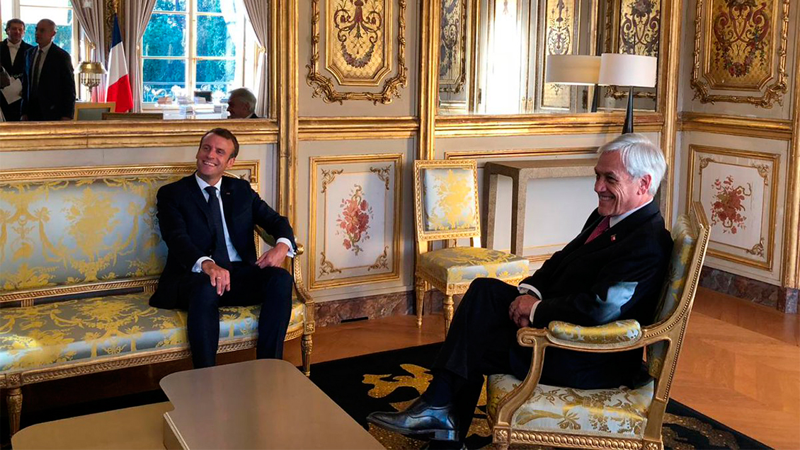 Presidente Piñera trató con Macron la extradición de Palma Salamanca