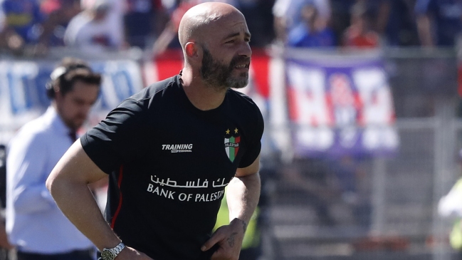 Palestino aceptó la renuncia del técnico Sebastián Méndez