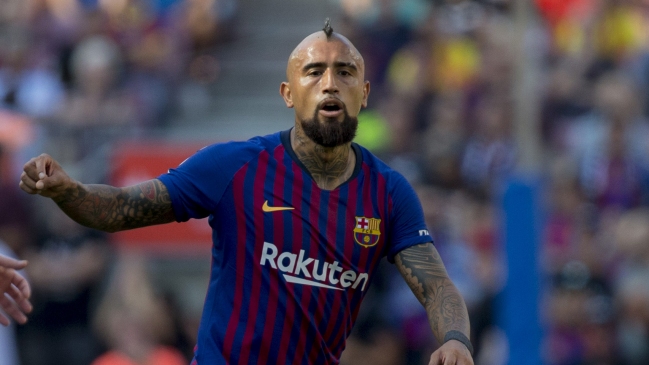 Arturo Vidal se tomó la portada de diario catalán debido a su molestia por jugar poco en Barcelona