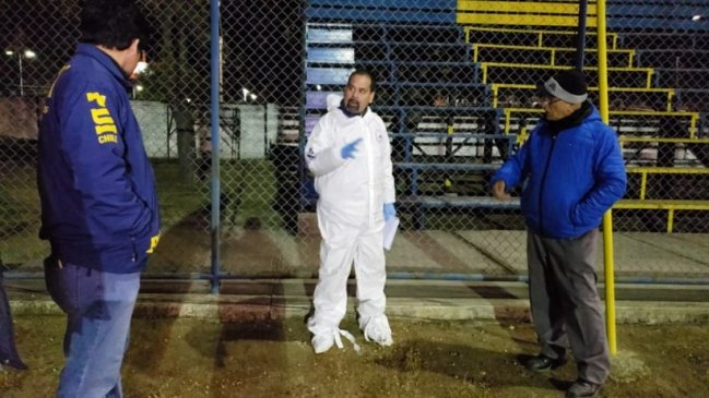 Joven herido en estadio de Rengo fue trasladado a Talca