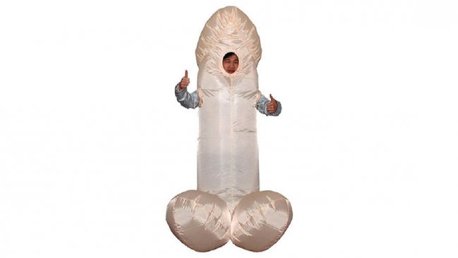 CyberMonday: disfraz inflable de pene causa impacto entre ofertas
