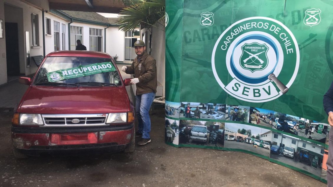 Carabineros detuvo a banda de menores acusada de robar autos en Talca