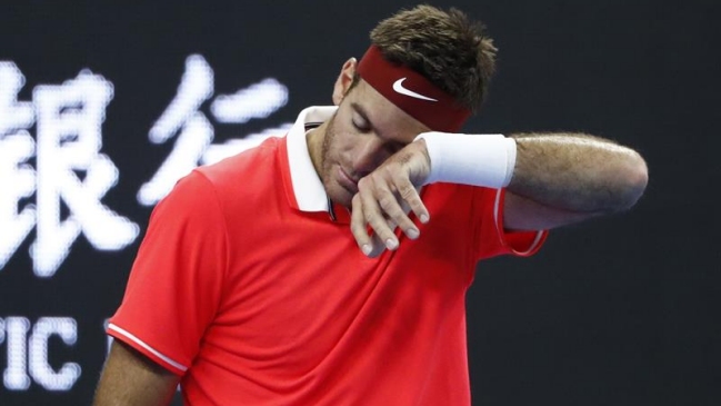 Del Potro superó a Gasquet pese a la gripe que aún le afecta