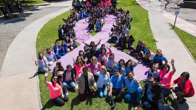 Cecilia Bolocco visitó Arica para promover el cuidado sobre el cáncer de mama