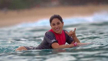  Chilena Valentina Díaz se metió al top ten mundial de Bodyboard  