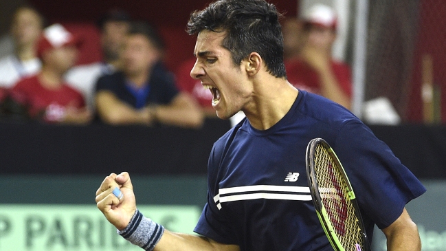 Garín logró otro cómodo triunfo y jugará su segundo duelo del día en Santo Domingo