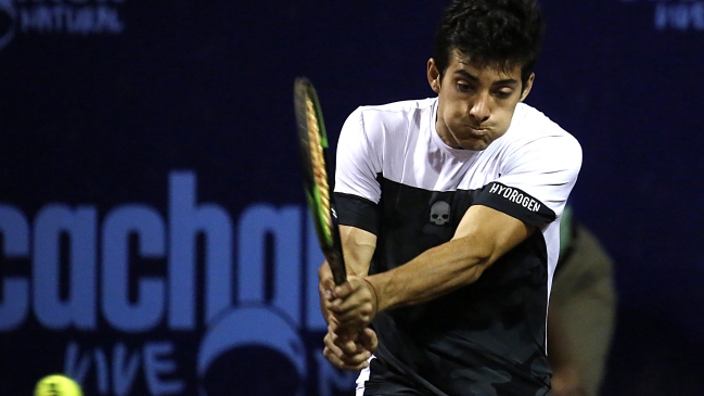 Christian Garín ganó su segundo partido de este jueves en Santo Domingo