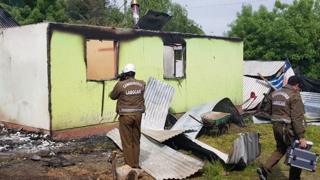 Adulto mayor murió en su casa producto de un incendio en Retiro