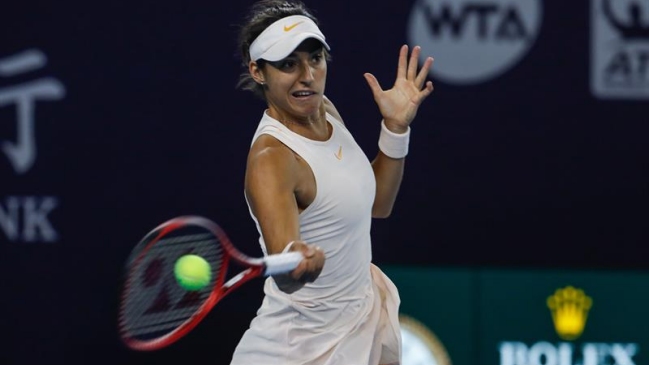 Caroline Garcia pasó a cuartos de final por la vía rápida en Tianjin
