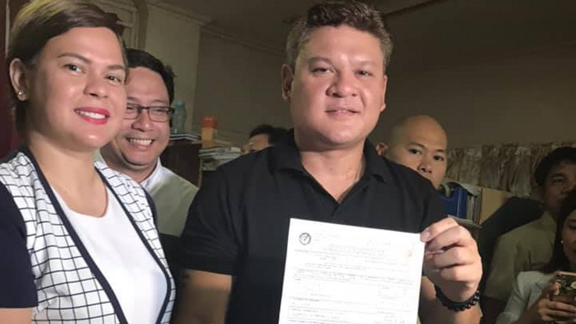 Filipinas: Hijo de Duterte se presenta como candidato al congreso