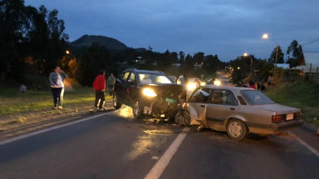 Dos fallecidos deja accidente en la Ruta J-60 en Hualañé
