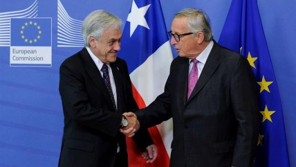   Sigue la gira internacional: Presidente Piñera comenzó actividades en Bruselas 