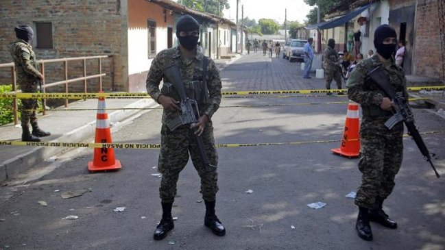El Salvador: Tiroteo con la policía dejó cuatro presuntos pandilleros muertos
