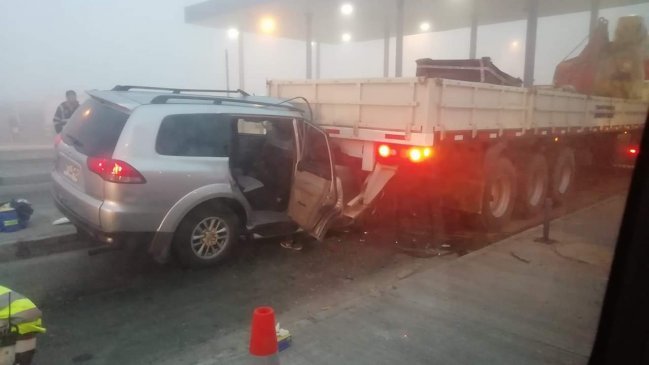 Un fallecido dejó accidente automovilístico en Alto Hospicio