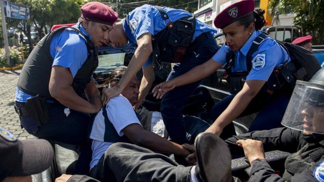 Nicaragua: Opositores detenidos y represión policial marcaron violenta jornada