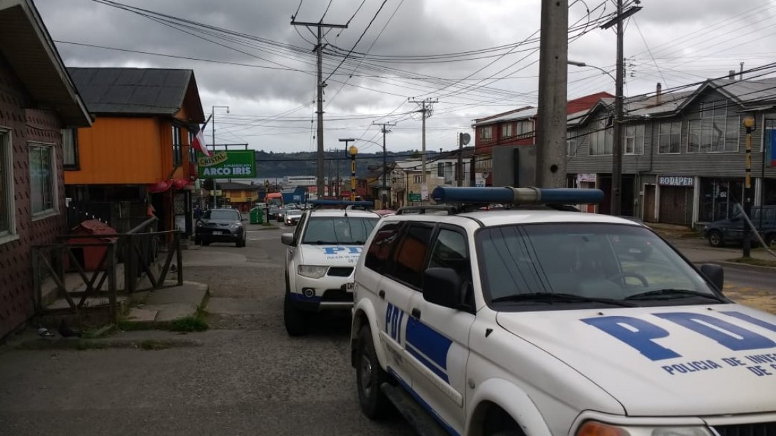 Castro: PDI busca a autores de mortal agresión a hombre en situación de calle en Castro