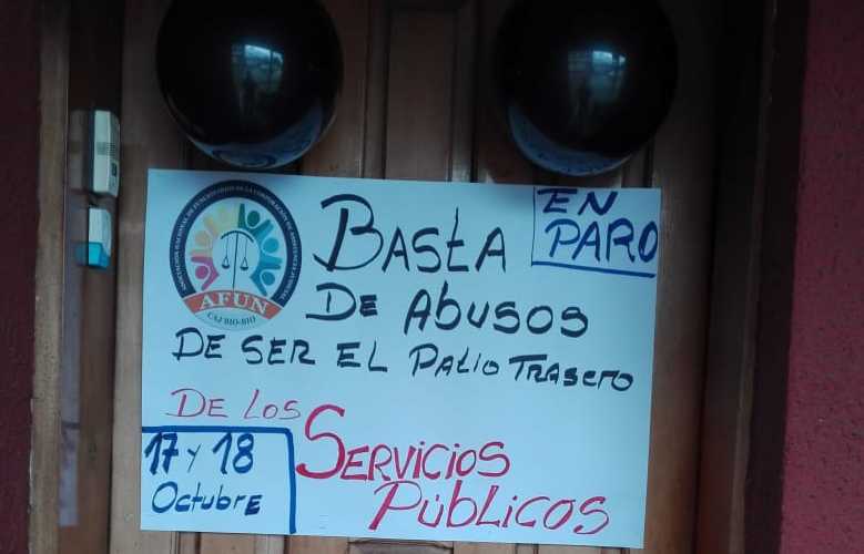 Funcionarios de la Corporación de Asistencia Judicial desde Ñuble a Aysén iniciaron un paro de dos días