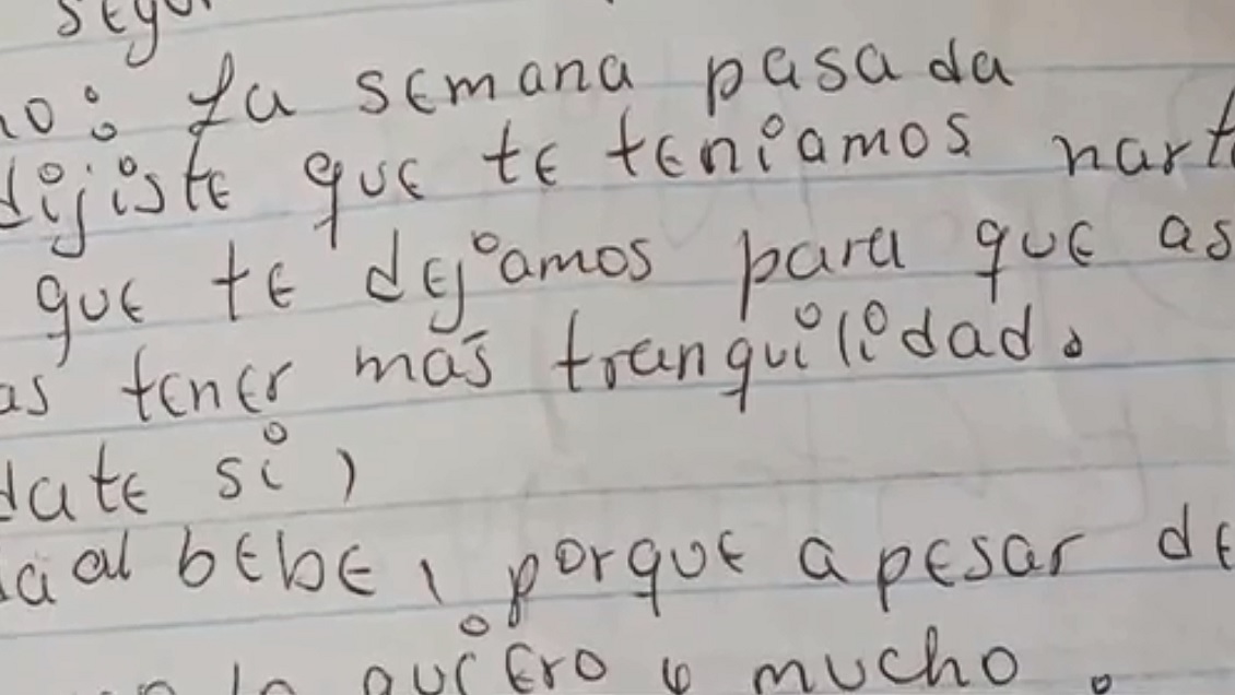 La triste carta de una niña de 12 años que se fugó de la casa con su hermana de 5 en Perú