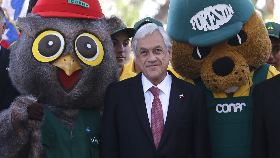 Presidente Piñera presentó plan de prevención y combate de incendios forestales