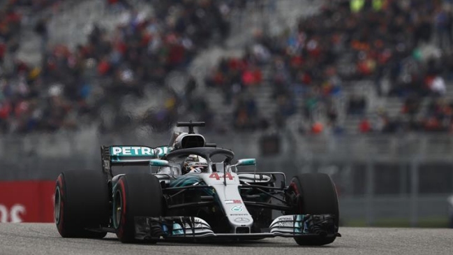 La grilla de salida del Gran Premio de Estados Unidos en la Fórmula 1