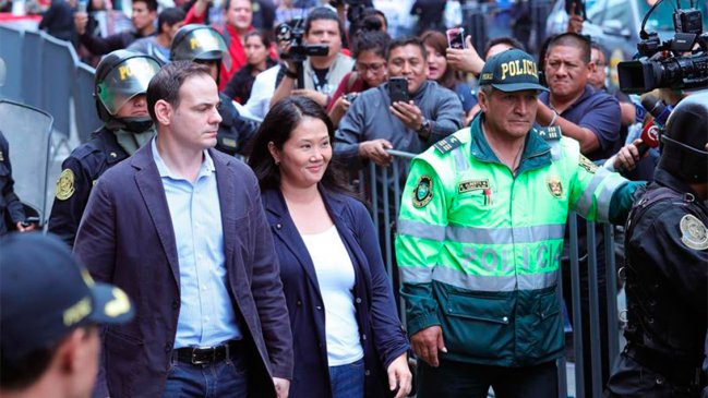 Juez suspendió audiencia de prisión preventiva contra Keiko Fujimori