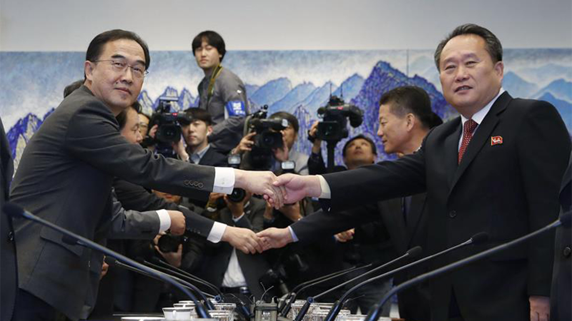 Las dos Coreas acordaron retirar las armas y efectivos de zona fronteriza