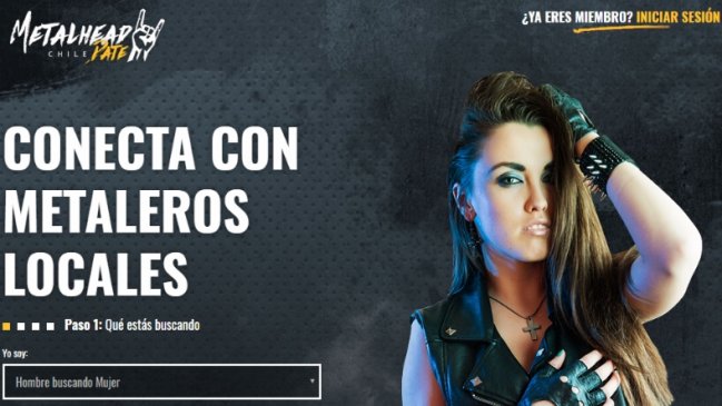 Sitio de citas ayuda a encontrar una pareja metalera