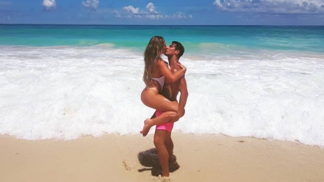 Hermano e hijo de Nicole Moreno se jactaron de agredir a un hombre