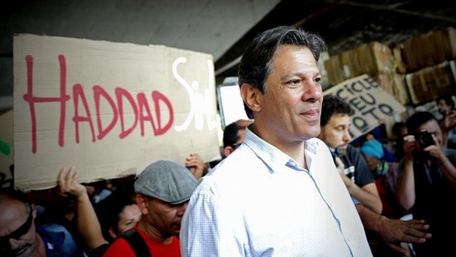 Fernando Haddad se acerca a Jair Bolsonaro en última encuesta