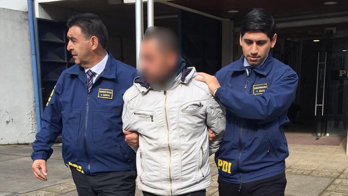 PDI detuvo en Los Ángeles a sospechoso de crimen callejero ocurrido en Chiloé